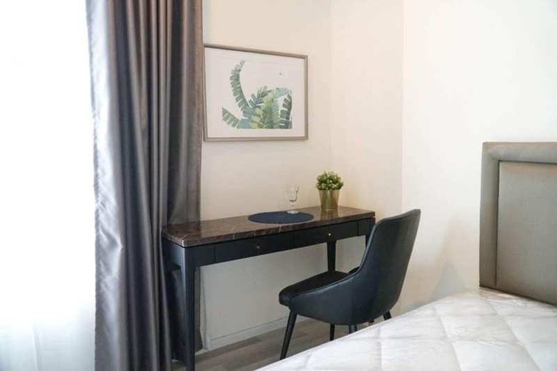 ให้เช่าคอนโด เดอะคีย์ สาทร-เจริญราษฎร์ พื้นที่ 35 ตร.ม. 1 ห้องนอน เช่า 14,000 บ/ด