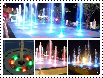 ติดตั้งน้ำพุแสงสีประกอบดนตรี