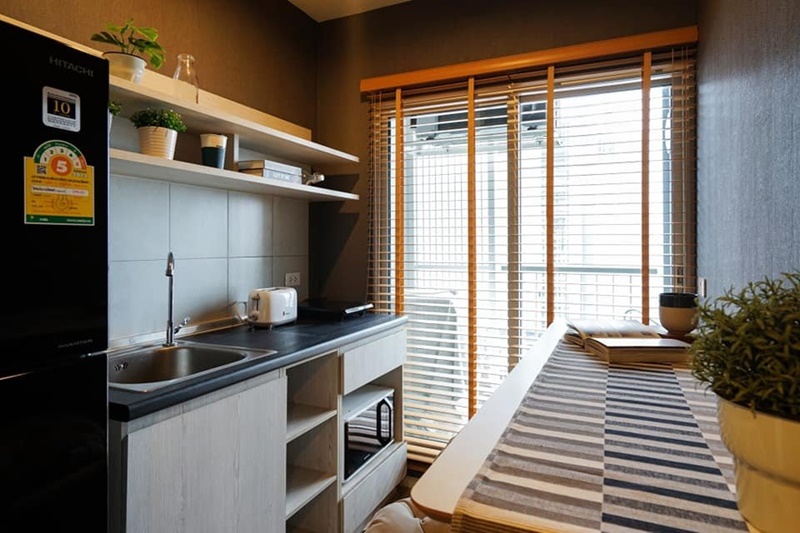 ขาย/ให้เช่าคอนโด แอสปาย สาทร-ท่าพระ 30 ตร.ม. 1 ห้องนอน เช่า 13,500 บ/ด ขาย 3.5 ล้าน