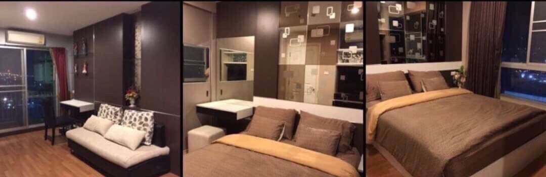 ให้เช่า ลุมพินี พาร์ค ริเวอร์ไซด์ พระราม 3 พื้นที่ 33 ตรม. 1 ห้องนอน เช่า 11,000 บาท/เดือน