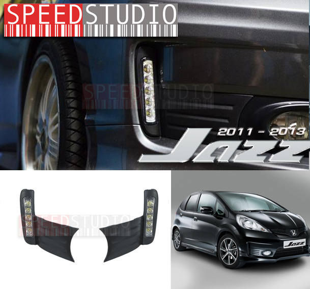 DRL Day time running Light LED Honda jazz 2011-2013 ฮอนด้า แจ๊ส mc ตัวท๊อป