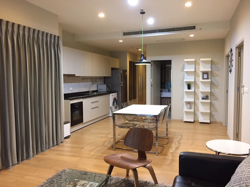 ให้เช่าคอนโด โนเบิล รีวิล พื้นที่ 88 ตร.ม. 2 ห้องนอน เช่า 60,000 บ/ด