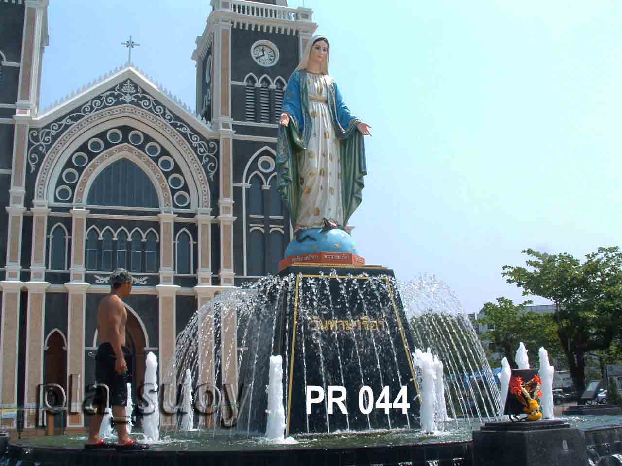 น้ำพุประติมากรรม พระแม่มารีอาปฎิสนธินิรมล