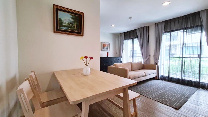 ให้เช่าคอนโด วิลล่า ลาซาล พื้นที่ 35 ตร.ม. 1 ห้องนอน เช่า 18,000 บ/ด