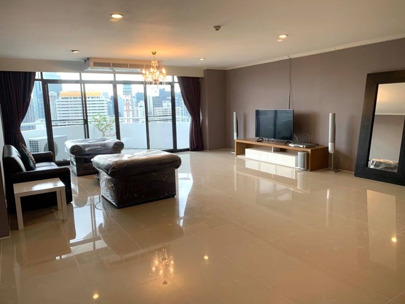 ให้เช่าคอนโด เดอะ วอเตอร์ฟอร์ด พาร์ค ทองหล่อ5 พื้นที่ 182 ตรม. 3 ห้องนอน เช่า 45,000 บ/ด
