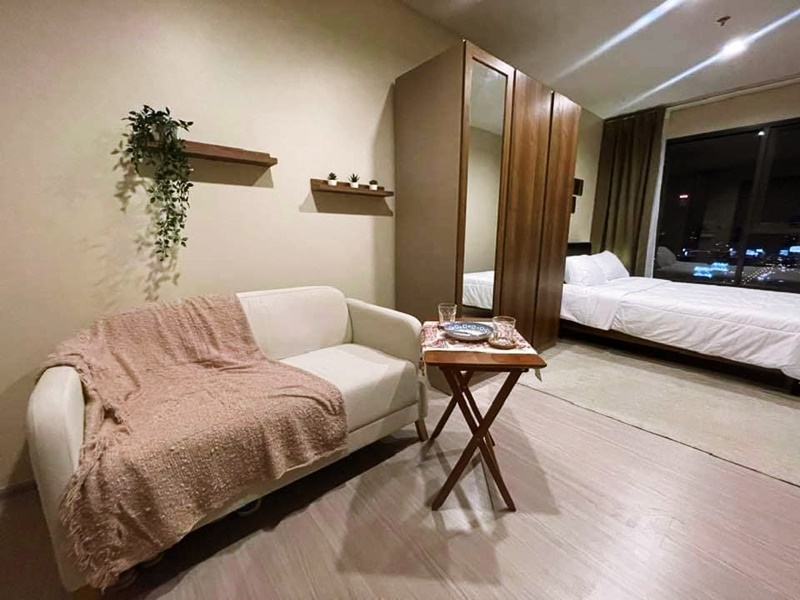 ให้เช่าคอนโด ไลฟ์ อโศก ไฮป์ พื้นที่ 27 ตรม. 1 ห้องนอน เช่า 17,000 บ/ด