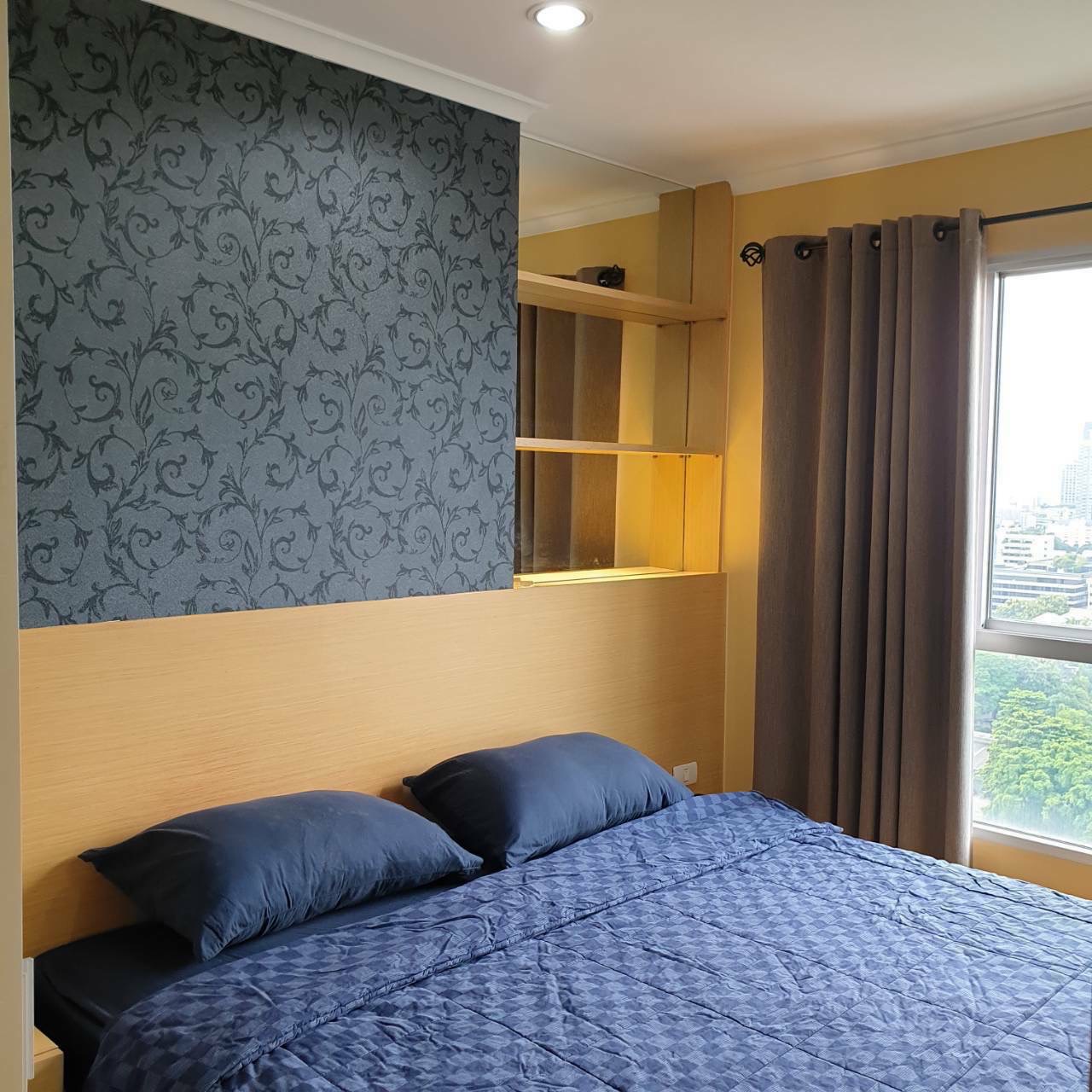 ให้เช่าคอนโด ลุมพินี เพลส พระราม 4-กล้วยน้ำไท 28 ตร. ม. 1 ห้องนอน เช่า 12,000 บ/ด