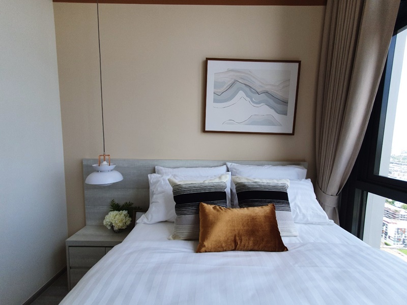 ให้เช่าคอนโด เดอะไลน์ สุขุมวิท 101 พื้นที่ 32.35 ตร.ม. 1 ห้องนอน เช่า 18,000 บ/ด