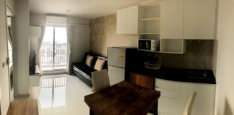 ให้เช่าคอนโด ริชพาร์ค 2 แอท เตาปูน อินเตอร์เชนจ์ พื้นที่ 30 ตร.ม. 1 ห้องนอน เช่า 9,500 บ/ด