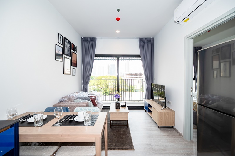 ให้เช่าคอนโด เอ็กซ์ที เอกมัย พื้นที่ 29.75 ตร.ม. 1 ห้องนอน เช่า 18,000 บ/ด