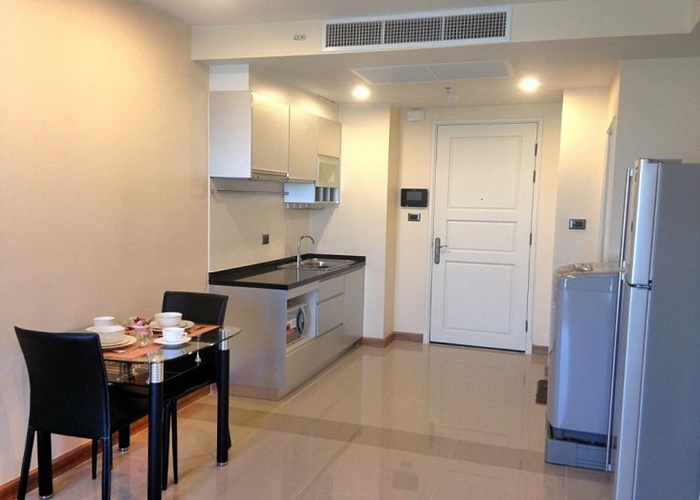 ให้เช่าคอนโด ศุภาลัย เวลลิงตัน พื้นที่ 47.19 ตร.ม. 1 ห้องนอน. เช่า 20,000 บ/ด