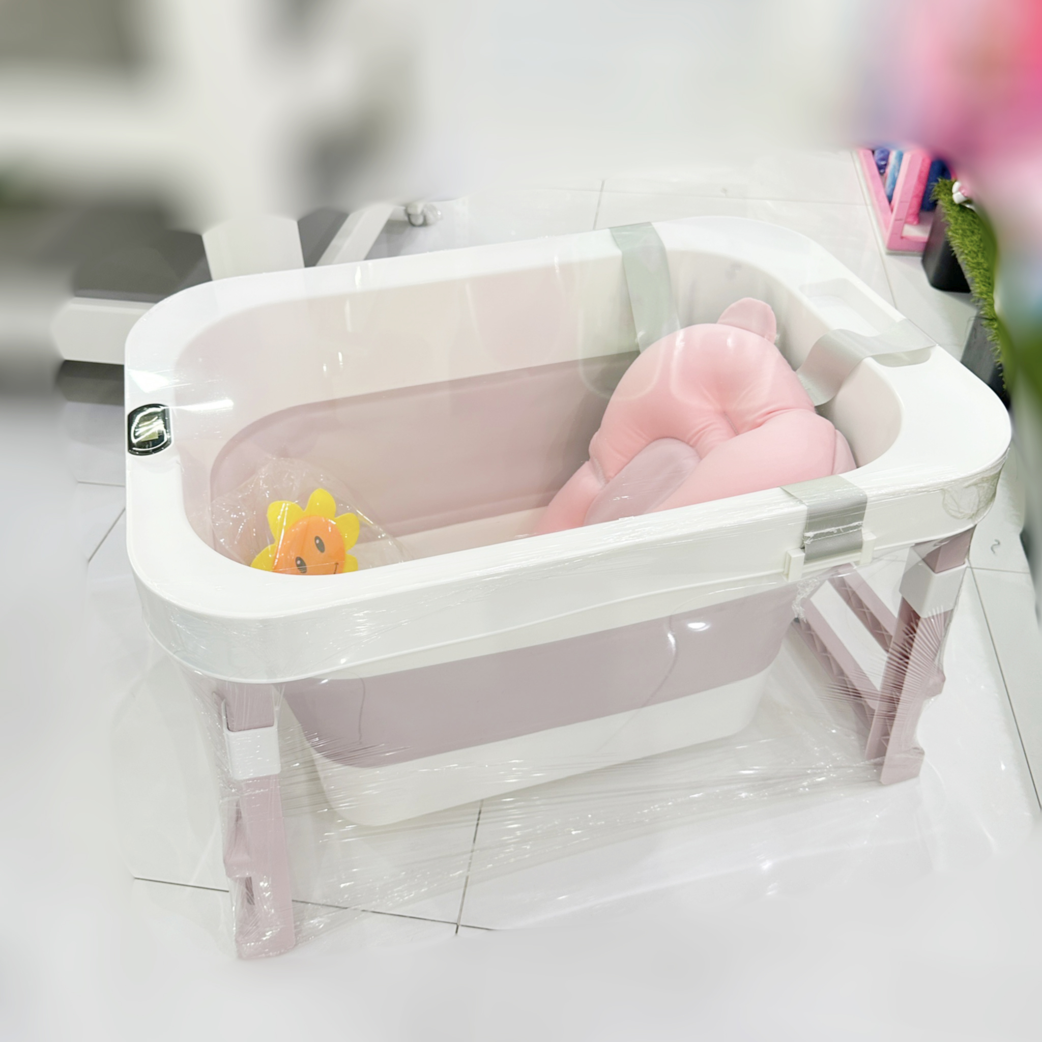 Minana อ่างอาบน้ำเด็ก รุ่นใหญ่ สำหรับเด็กแรกเกิด