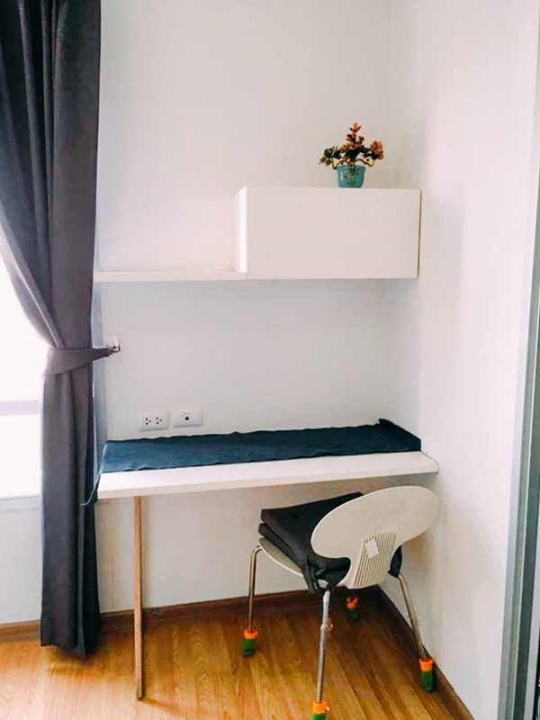 ให้เช่าคอนโด เดอะ ทรัสต์ เรสซิเด้นซ์ รัชดา-พระราม 3 37 ตร.ม. 1 ห้องนอน เช่า 8,500 บ/ด