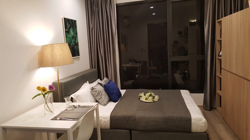 ให้เช่าคอนโด ไอดีโอ โมบิ อโศก พื้นที่ 28.55 ตร.ม. สตูดิโอ เช่า 13,000 บ/ด