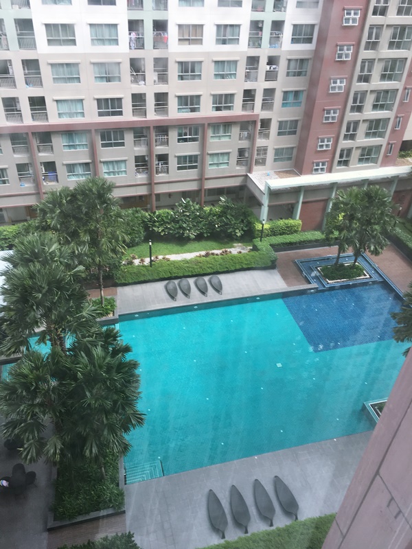 ให้เช่าคอนโด ลุมพินี เพลส รัชโยธิน พื้นที่ 28 ตร.ม. 1 ห้องนอน ให้เช่า 9,000 บ/ด