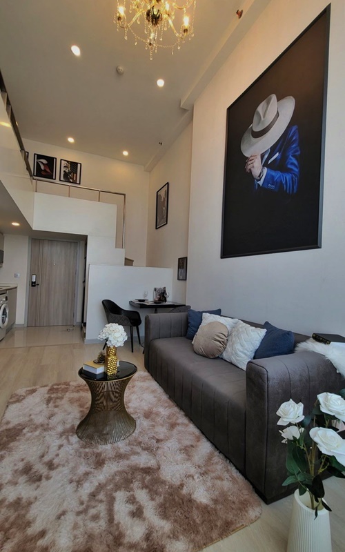 ให้เช่าคอนโด ไนท์ บริดจ์ ไพร์ม สาทร พื้นที่ 45 ตร.ม. 1 ห้องนอน ให้เช่า 34,000 บ/ด