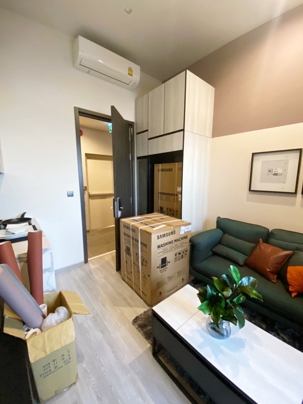 ให้เช่าคอนโด เดอะไลน์ สุขุมวิท 101 พื้นที่ 26.7 ตร.ม. 1 ห้องนอน เช่า 14,000 บ/ด