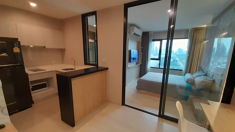 ให้เช่าคอนโดไลฟ์ อโศก พื้นที่ 35 ตร.ม. 1 ห้องนอน เช่า 20,000 บ/ด