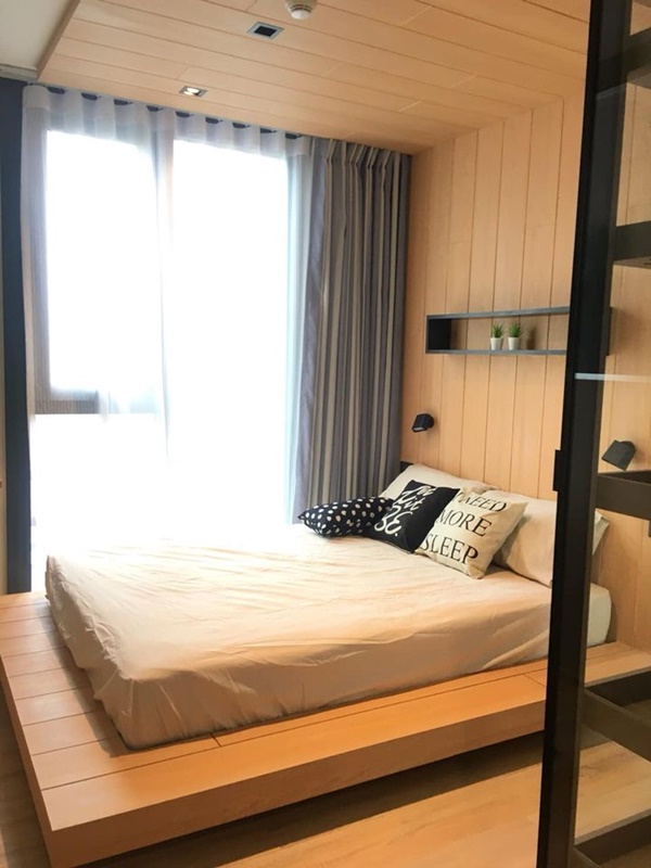 ให้เช่าคอนโด เดอะ เบส การ์เดน พระราม 9 พื้นที่ 31 ตรม. 1 ห้องนอน เช่า 15,000 บาท/เดือน