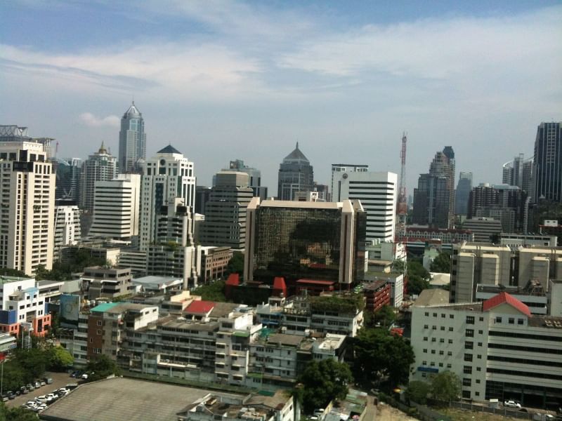 ขาย/ให้เช่าคอนโด แมนฮัตตั้น ชิดลม 58 ตร.ม. 1 ห้องนอน เช่า 24,000 บ/ด ขาย 6.8 ล.