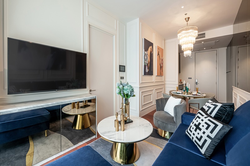 ให้เช่าคอนโด คุณ บาย ยู พื้นที่ 50 ตร.ม. 1 ห้องนอน ให้เช่า 65,000 บ/ด