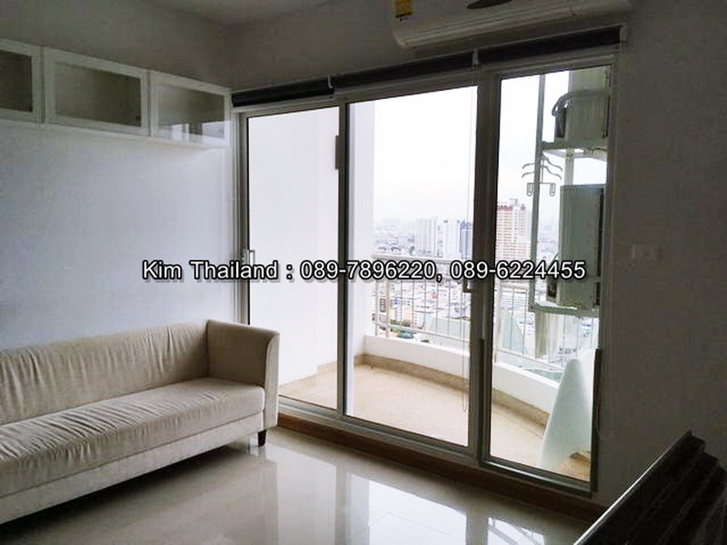 ให้เช่าคอนโด ศุภาลัย ริเวอร์ รีสอร์ท พื้นที่ 61 ตร.ม. 1ห้องนอน เช่า 22,000 บ/ด