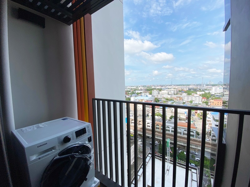 ให้เช่าคอนโด เดอะไลน์ สุขุมวิท 101 พื้นที่ 27.51 ตร.ม. 1 ห้องนอน เช่า 14,000 บ/ด