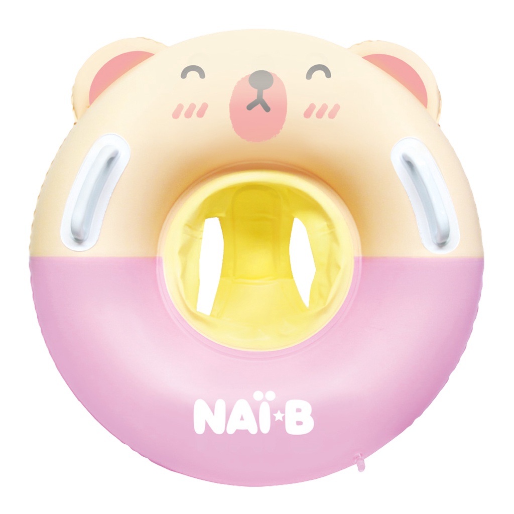 NAI-B CUSHION BABY WALKER TUBE ห่วงยาง ทรงกลม ลายหมี สำหรับเด็ก