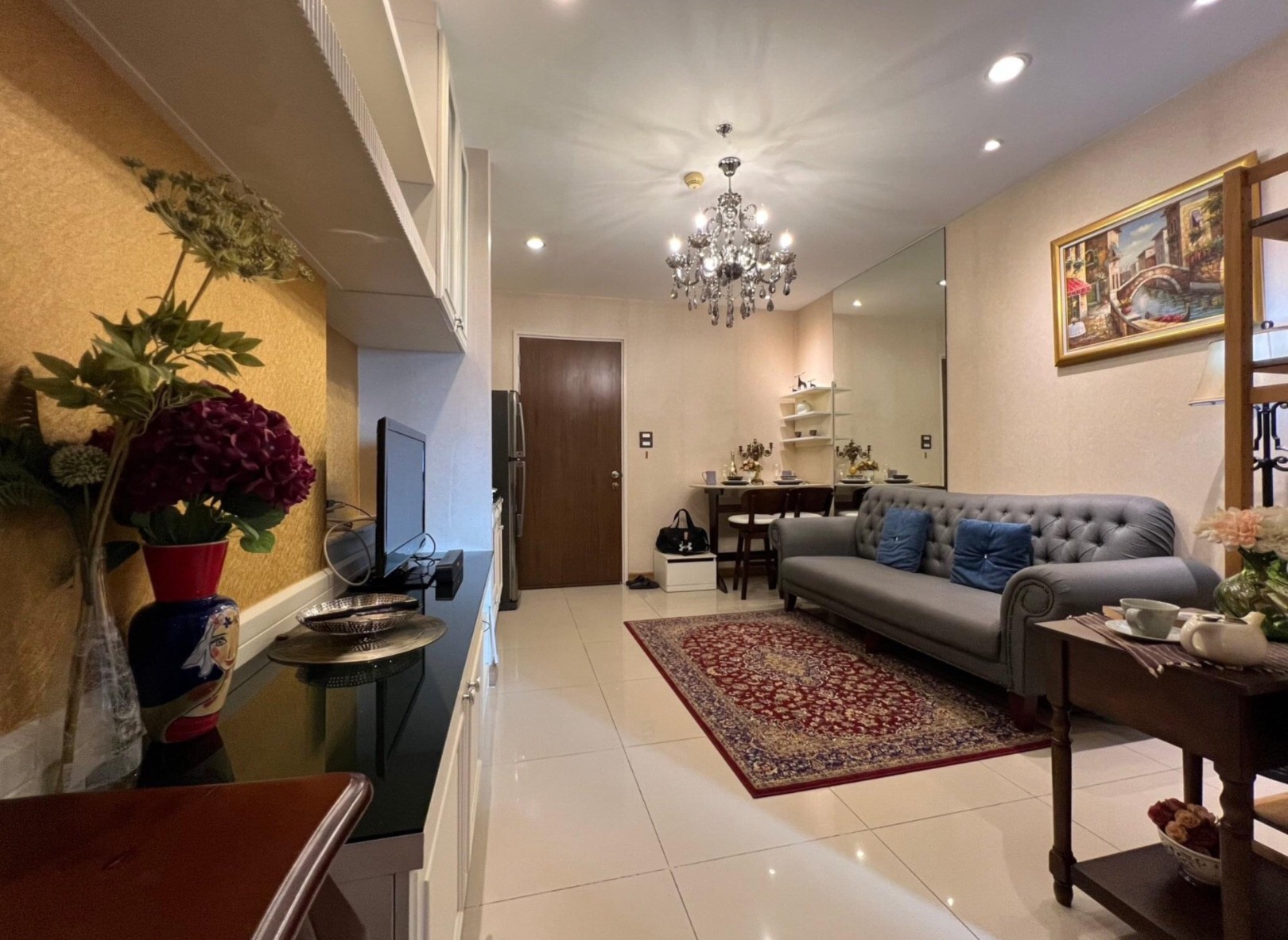 ให้เช่าคอนโด ไอวี่ ริเวอร์ ราษฎร์บูรณะ พื้นที่ 35 ตร.ม. 1 ห้องนอน เช่า 12,000 บ/ด