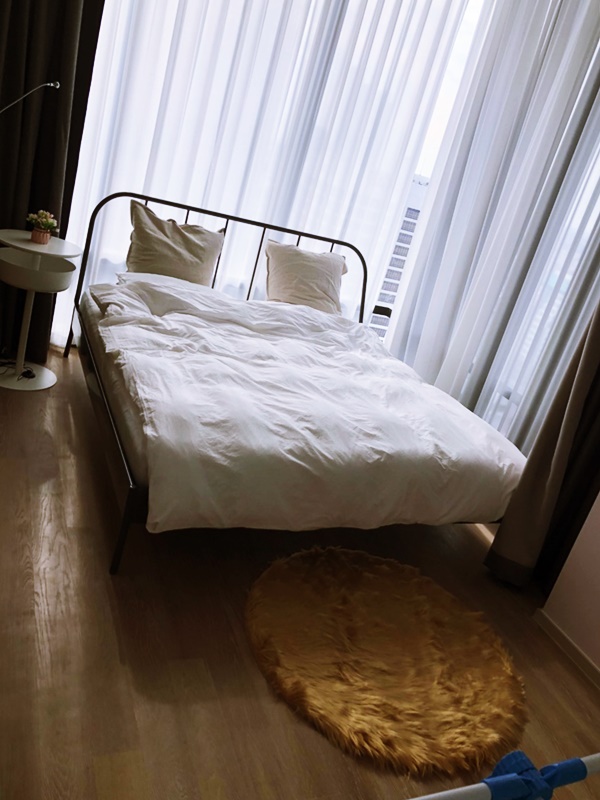 ให้เช่าคอนโด แอชตัน สีลม พื้นที่ 49 ตร.ม. 1 ห้องนอน ให้เช่า 28,000 บ/ด