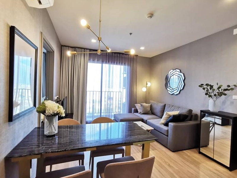 ให้เช่า เดอะ เบส การ์เดน พระราม 9 พื้นที่ 51 ตรม. 2 ห้องนอน เช่า 24,000 บ/ด