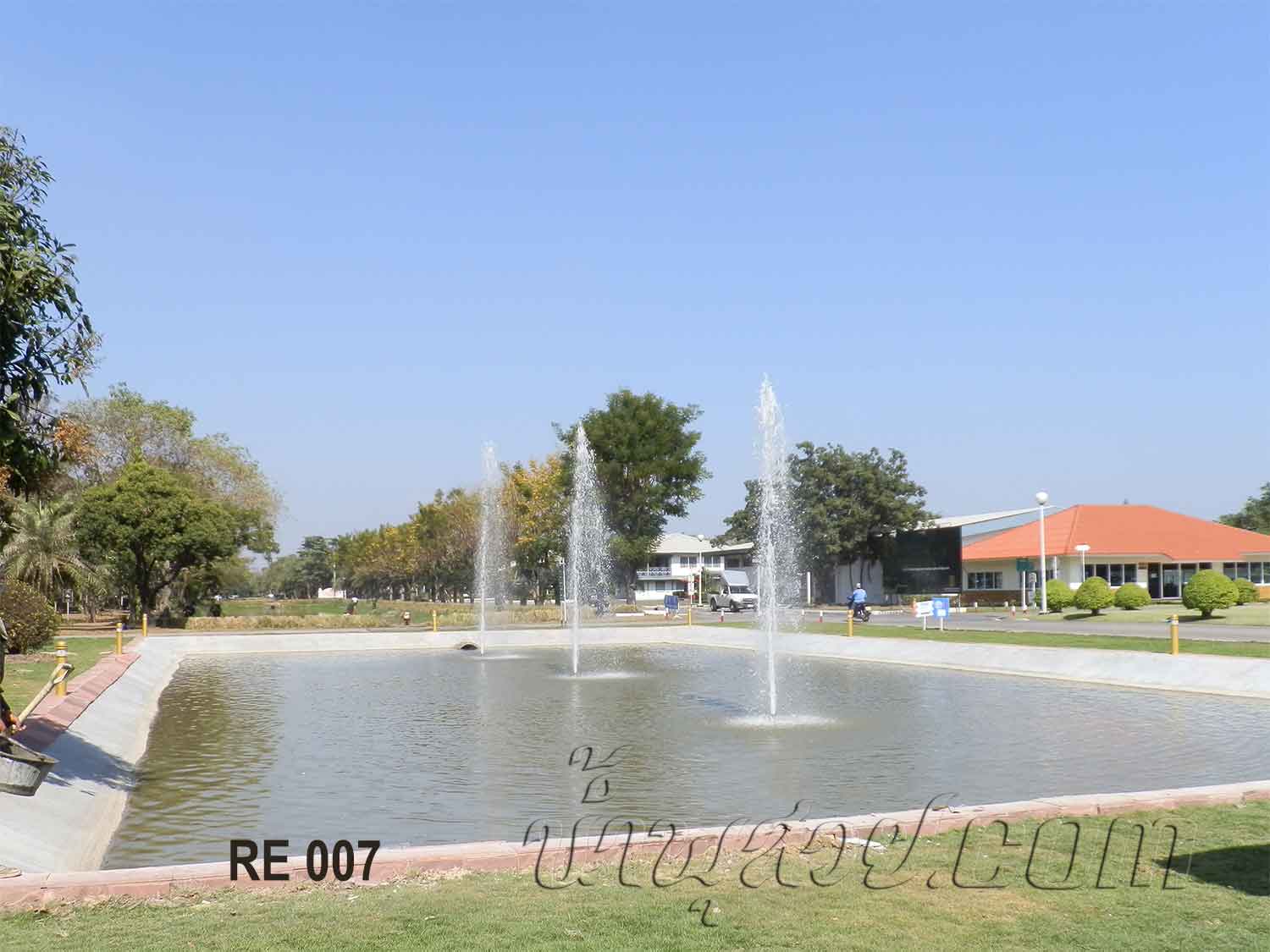 ชุดน้ำพุขาตั้ง ทรงต้นสน ยิงสูง 5.00 ม.ที่ราบ 11