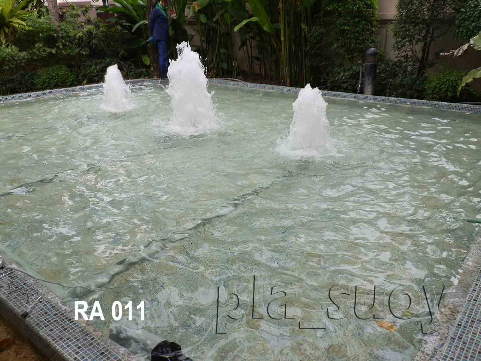 น้ำพุ ฮวงจุ้ย หน้าบ้านคุณลีลา ที่สุขุมวิท 71