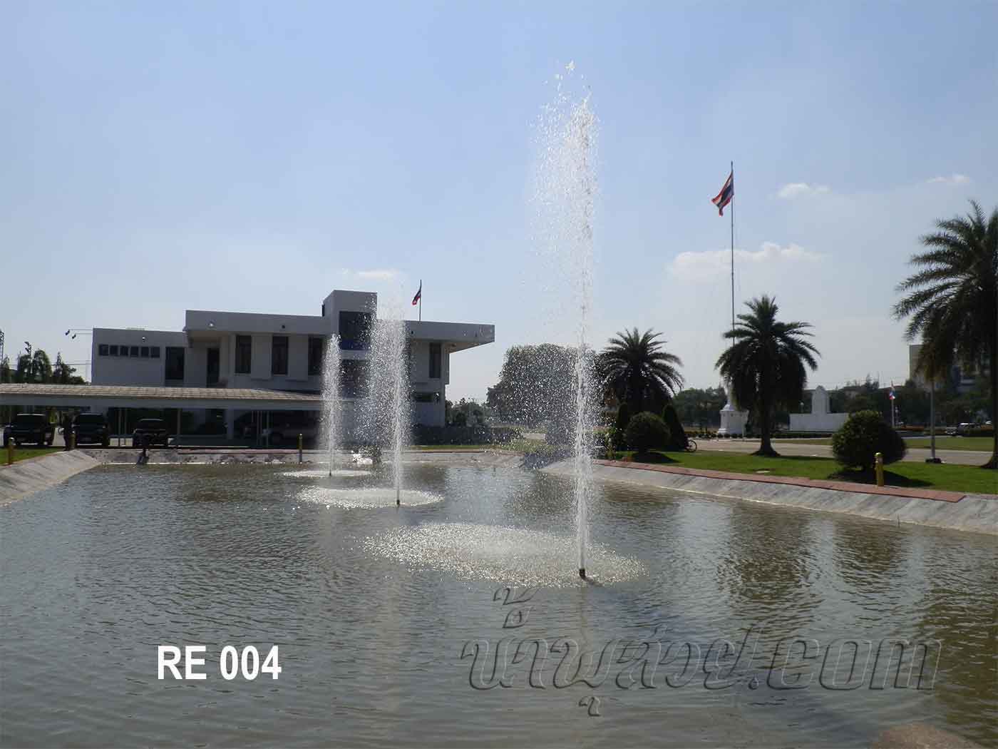 ชุดน้ำพุขาตั้ง ทรงต้นสน ยิงสูง 5.00 ม.ที่ราบ 11