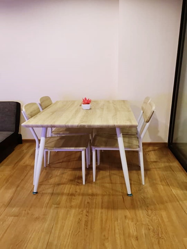 ให้เช่าคอนโด เดอะ ทรี อินเตอร์เชนจ์ พื้นที่ 36 ตร.ม. 1 ห้องนอน เช่า 12,000 บ/ด