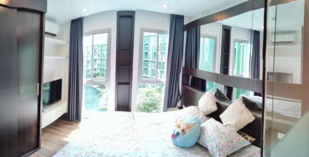 ให้เช่าคอนโด พาร์ค เอ็กซ์โซ เกษตร-นวมินทร์ พื้นที่ 33 ตร.ม 1 ห้องนอน ราคา 8,500 บาท/เดือน