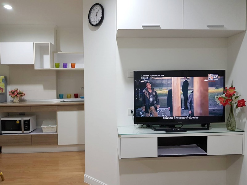 ให้เช่าคอนโด ลุมพินี พาร์ค ปิ่นเกล้า พื้นที่ 28 ตร.ม. 1 ห้องนอน เช่า 9,000 บ/ด