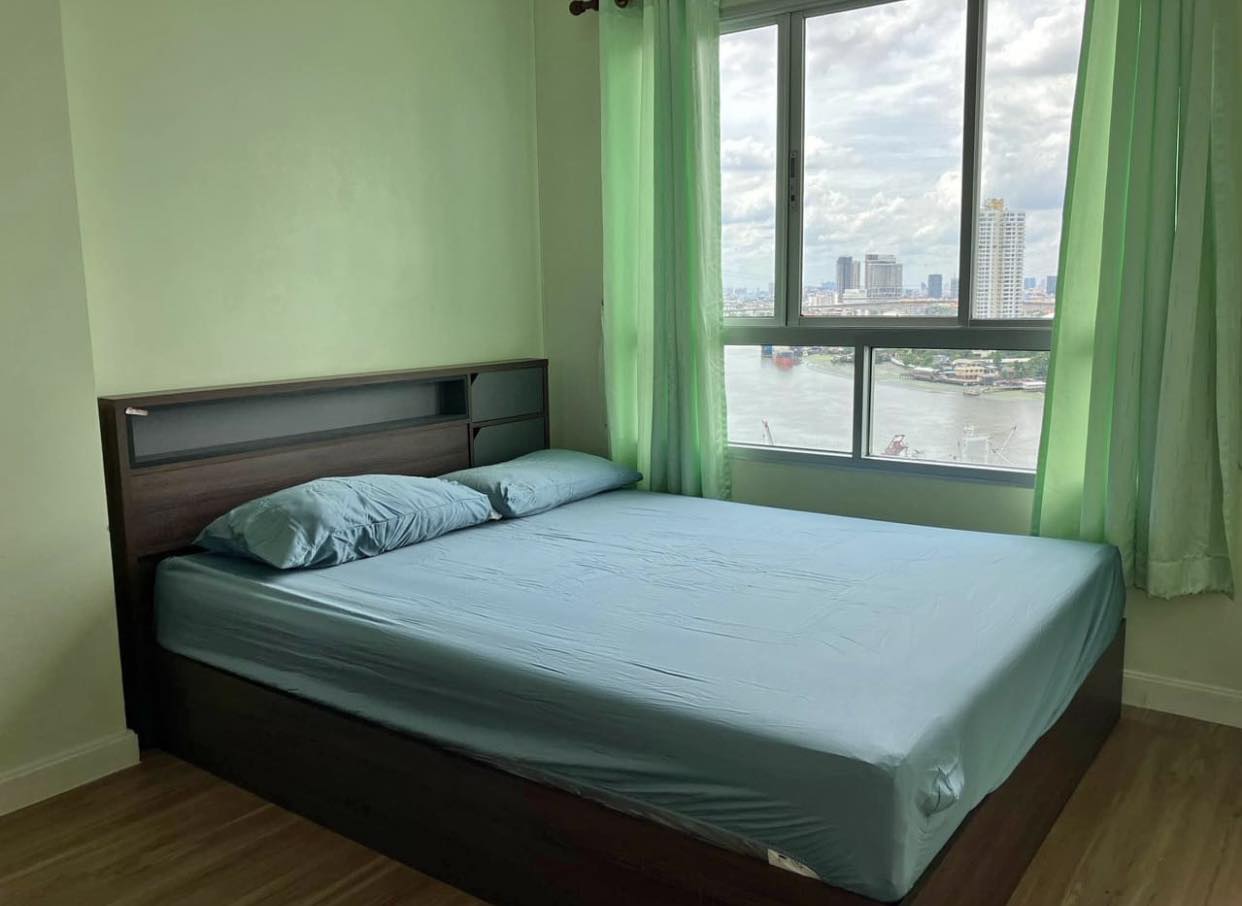 ให้เช่าคอนโด ลุมพินี วิลล์ ราษฎร์บูรณะ-ริเวอร์วิว 30.19 ตร.ม. 1 ห้องนอน เช่า 9,000 บ/ด