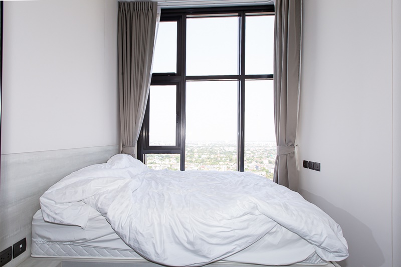 ให้เช่าคอนโด เดอะไลน์ สุขุมวิท 101 พื้นที่ 27.5 ตร.ม. 1 ห้องนอน เช่า 17,000 บ/ด