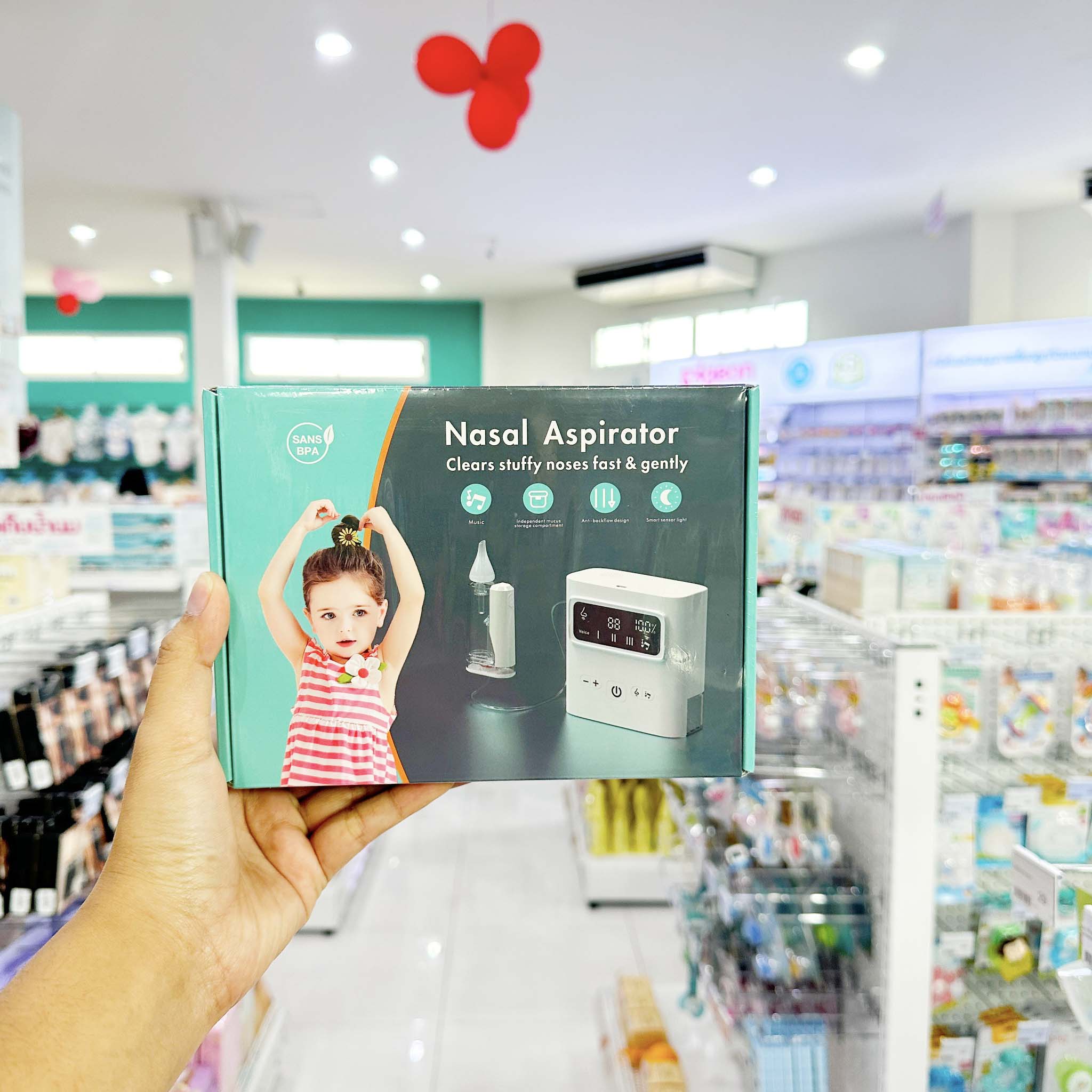 Bebeplay เครื่องดูดน้ำมูกอัตโนมัติ สำหรับเด็ก รุ่น Clear Nose