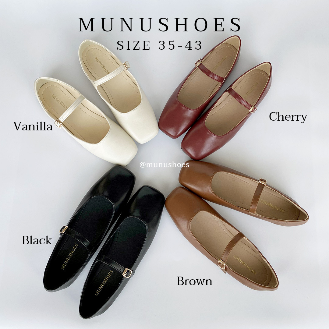 [Size 35-44] 🩰Classic Mary Jane รองเท้าแมรี่เจนส้นแบนสุดคลาสสิค