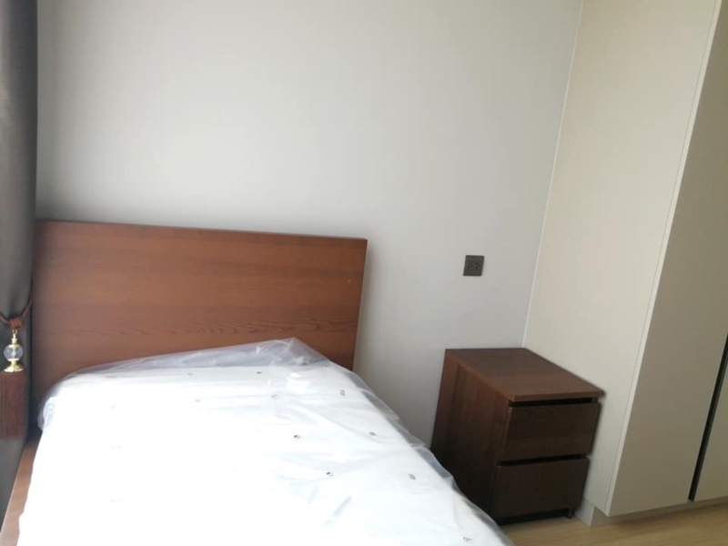 ให้เช่าคอนโด ลุมพินี สวีท เพชรบุรี-มักกะสัน พื้นที่ 40 ตรม. 2 ห้องนอน เช่า 25,000 บาท/เดือน