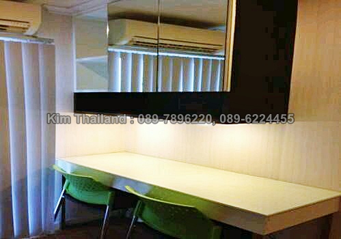 ให้เช่าคอนโด ลุมพินี เพลส พระราม 4-กล้วยน้ำไท พื้นที่ 28 ตร.ม. 1 ห้องนอน เช่า 11,000 บ/ด