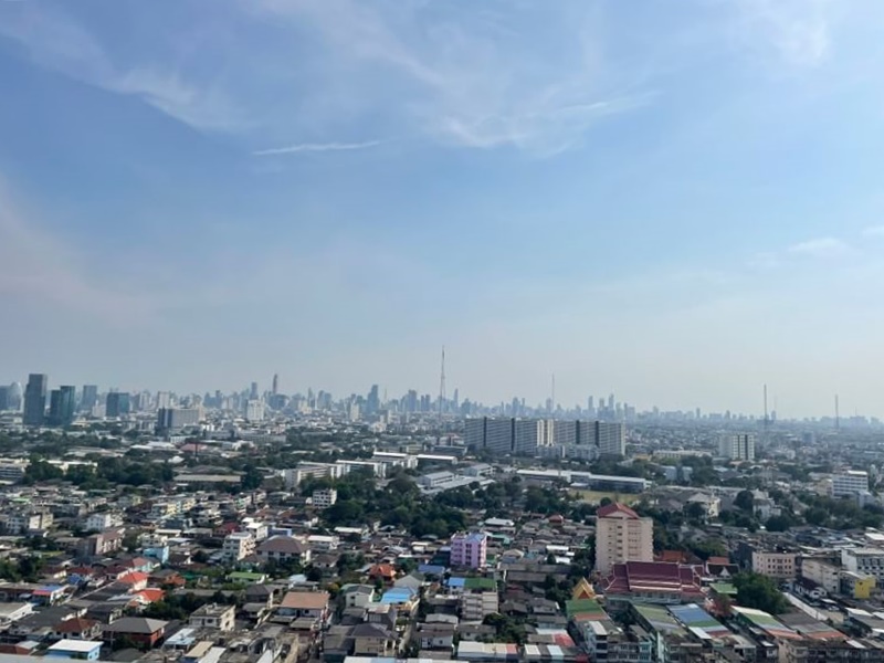 ให้เช่าคอนโด เดอะ ทรี อินเตอร์เชนจ์ พื้นที่ 37 ตร.ม. 1 ห้องนอน เช่า 10,500 บ/ด