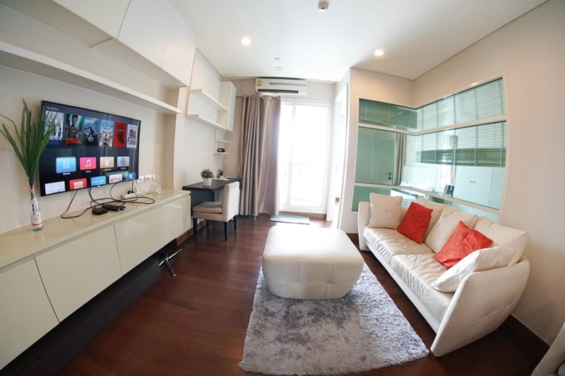 ให้เช่าคอนโด ไอวี่ ทองหล่อ พื้นที่ 43 ตร.ม. 1 ห้องนอน ให้เช่า 31,000 บ/ด