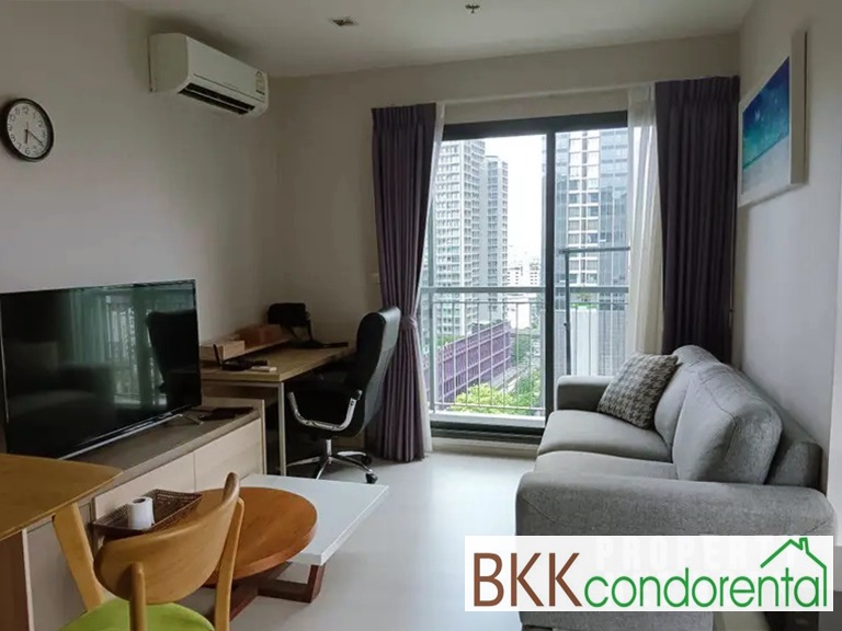 ให้เช่าคอนโด ริทึ่ม สุขุมวิท 36-38 พื้นที่ 49 ตร.ม. 1 ห้องนอน ให้เช่า 25,000 บ/ด