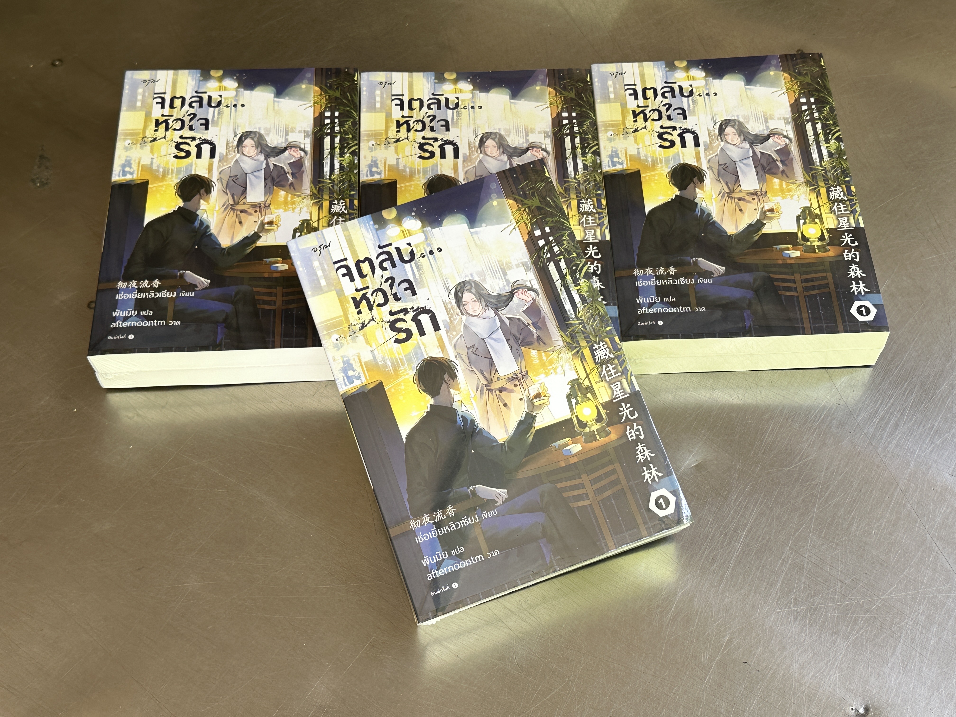 จิตลับหัวใจรัก (2 เล่มจบ) 藏住星光的森林 Hidden Stars in the Forest เช่อเยี่ยหลิวเซียง 彻夜流香 อรุณ ในเครืออมรินทร์