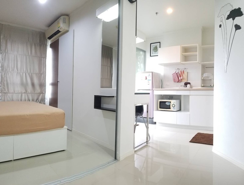 ให้เช่าคอนโด ลุมพินี วิลล์ ลาซาล-แบริ่ง พื้นที่ 26 ตร.ม. 1 ห้องนอน เช่า 6,500 บ/ด