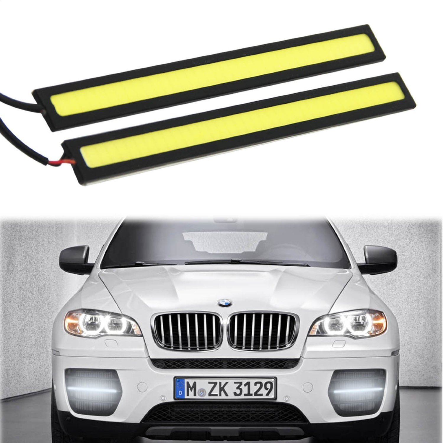LED COB ไฟเดย์ไลท์ waterproof strip 14 CM