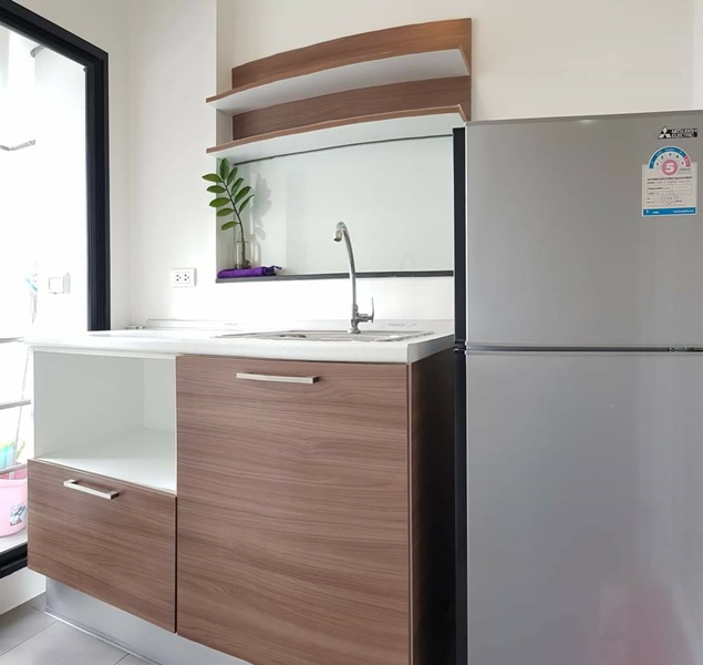 ให้เช่าคอนโด เดอะ ทรี อินเตอร์เชนจ์ พื้นที่ 23 ตร.ม. ห้องคูเปอร์